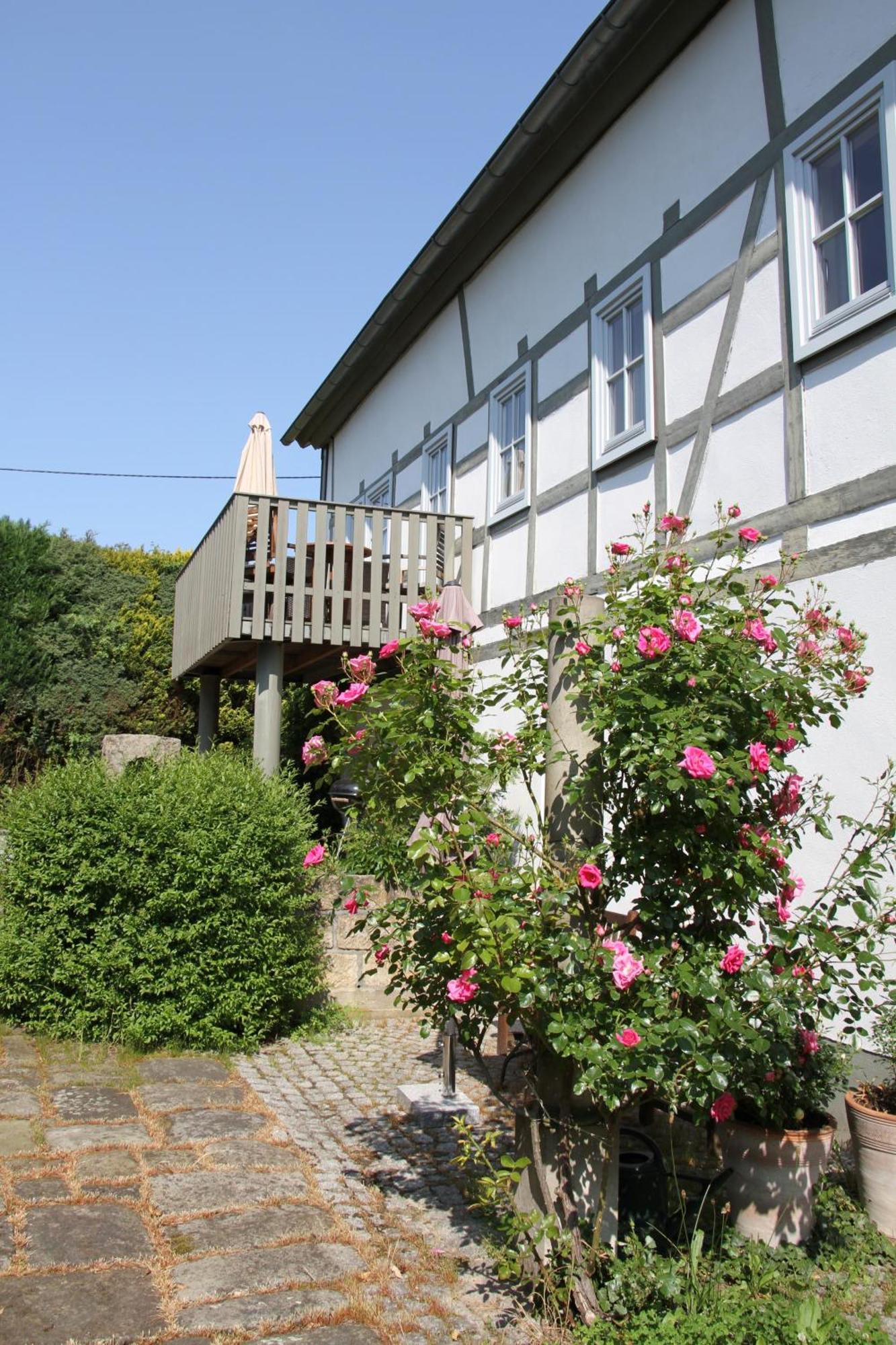Apartmenthaus Brunnenhof Papstdorf Exterior foto